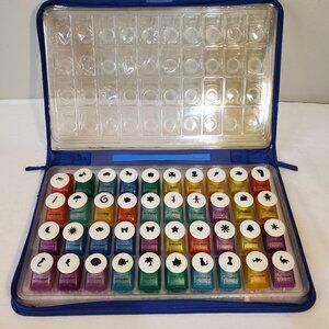 40 Piece Deluxe Scrapbook Paper Punch Set Arts & Crafts Classroom Making Cards